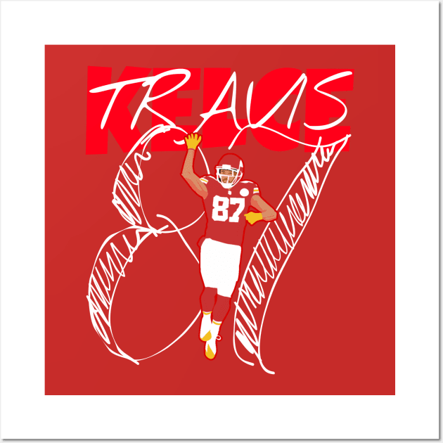 Patrick mahomes and Travis kelce Wall Art by Mic jr